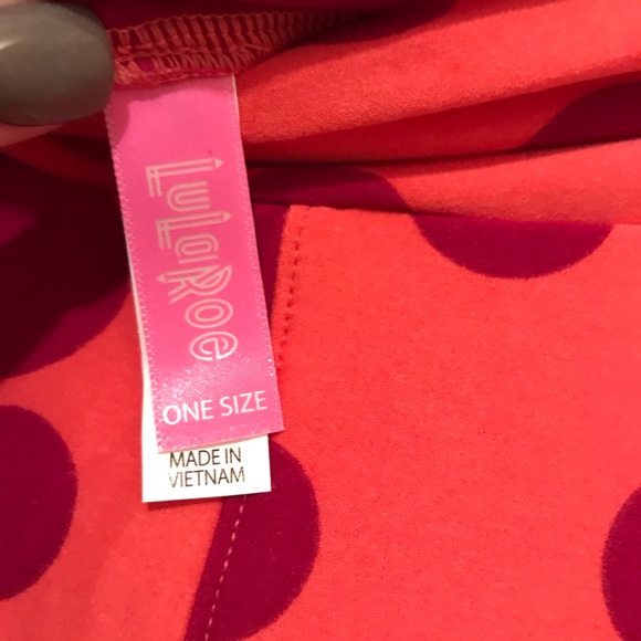 Lularoe Disney Leggings, BNWOT, OS, Minnie heads - Picture 2 of 2